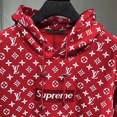 how to spot fake supreme louis vuitton hoodie|knockoff supreme hoodie.